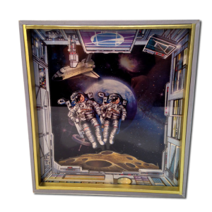 Astronaut Musical Shadow Box